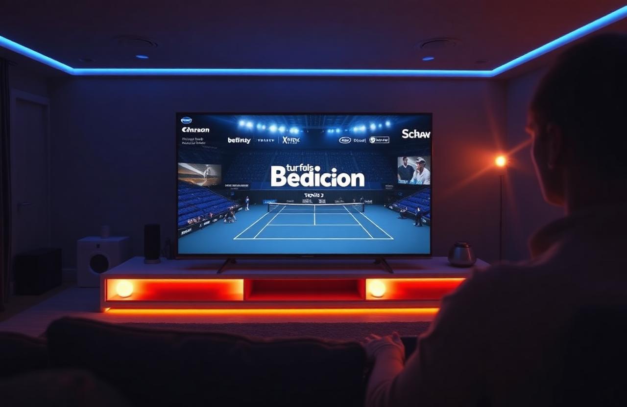Personalized sports broadcast on TV