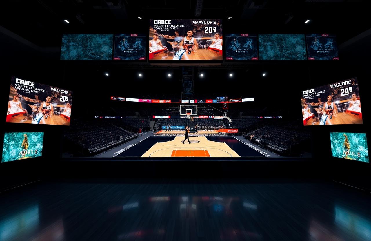 Multiple screens showing the same game with different ads
