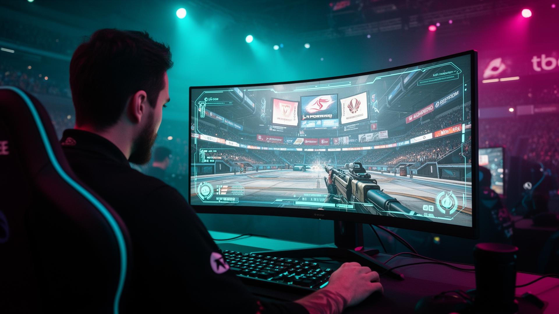 In-game virtual ad placement in esports