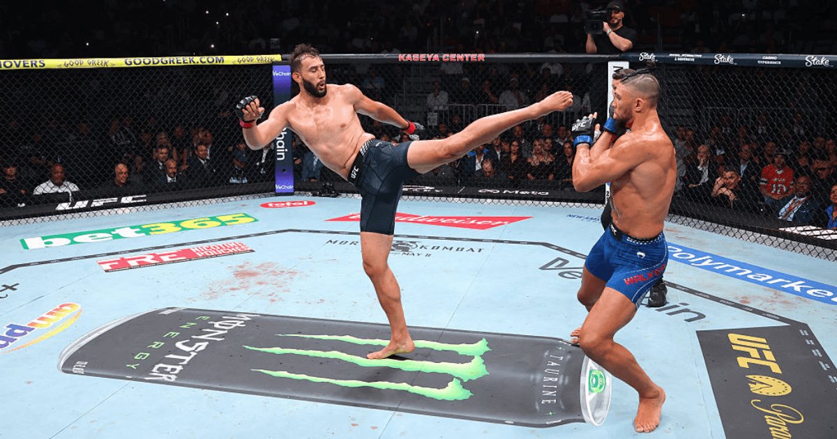 UFC octagon broadcast